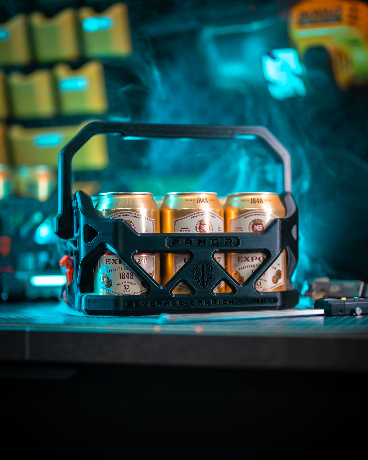 PRMGR BC-6 BEVERAGE CARRIER (PETG)