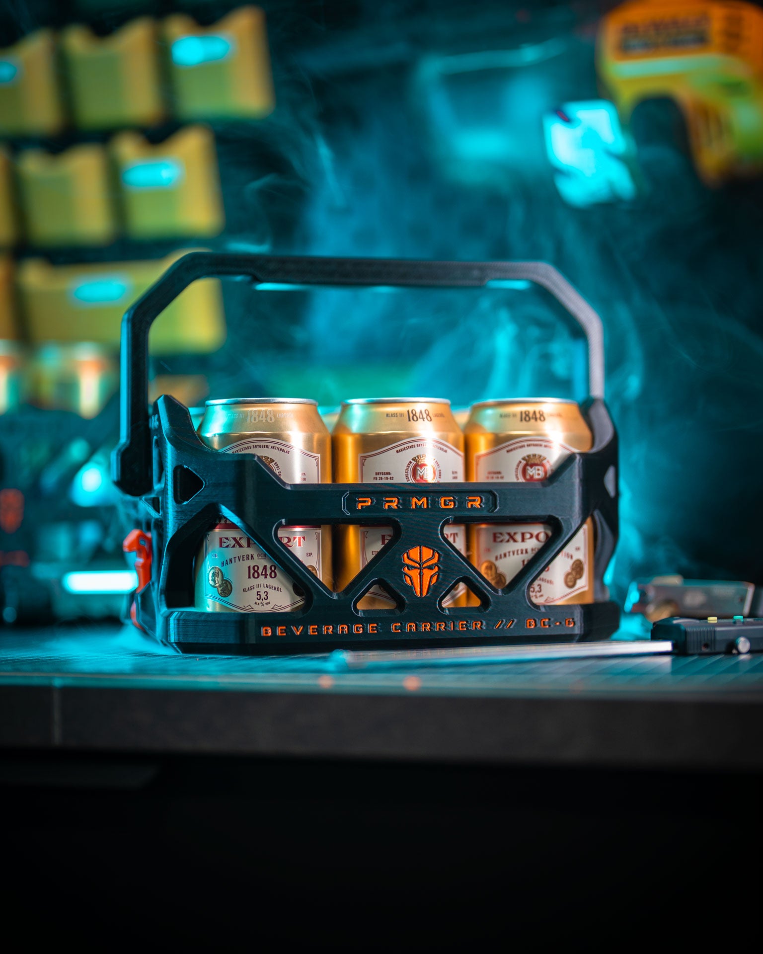 PRMGR BC-6 BEVERAGE CARRIER (PETG)