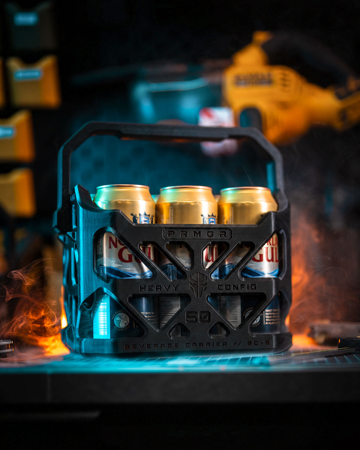PRMGR BC-6 BEVERAGE CARRIER (PETG)